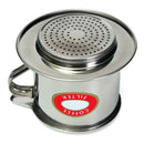 2 Pieces Stainless Steel Vietnamese Coffee Filter Set 50ml/1.7oz 100ml/3.4oz