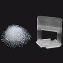 2X(200 Pcs. Leveling Clamps Set Floor Tile Set Spacer Tool for Laying Tiles