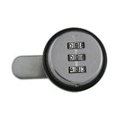 Alloy Code Combination Cam lock Keyless Post Mail Box Cabinet RV 3 Dial sil