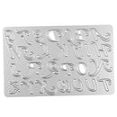 Letter Printing Metal Cutting Dies Embossing Album Paper Card Craft Decor