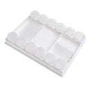 1 Set Painting Pallet Tray Plastic Art Palette for Acrylic / Oil / Watercolor
