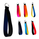 7x Assorted Neoprene Keychain Wrist Hand Strap Band Key Holder Keyring Gift