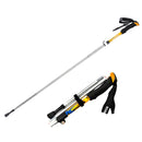 Telescopic Alpenstock Trekking Hiking Sticks Poles  Yellow