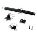 Heavy Duty Sliding Barn Door Guide, Adjustable Floor and Door Panel Non-Damage 8