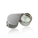 Mini 20 x 21mm Jeweler Loupe Eye Magnifier Magnifying Glass Triplet
