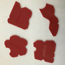 4pcs Caulking Tool Kit Joint Sealant Grouts Remover Scraper Floor Cleaner  Z