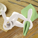 20Pcs Wood Napkin Ring Party Serviette Holder Wedding Rack Decor Decoration