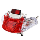 Motorbike Rear Tail Light Turn Signal for 49cc 50cc Gy6 Scooters Moped