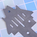 Trx4 stainless steel chassis armor protection skid plate for 1/10 rc crawler OZ