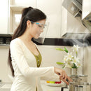 10x Full Face Shield Guard Reusable Clear Goggles Visor Hat Anti-Spitting