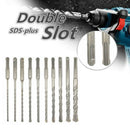 10Pcs Electric Hammer Sds Plus Drill Bit Set 160Mm for Concrete Wall Brick  C6L5