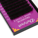 Fiber Black Eyelash Extension D Curl 0.15 Individual Semi Permanent 13mm