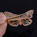 6pcs Butterfly Metal Wedding Party Bridal Girl Prom Hair Pins Barrettes Costume