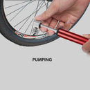 Aluminum Alloy Cycling Air Pump Mountain Bike Basketball Tyre Tire Pump