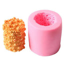 Chocolate Cake Candle Mold Cylinder Mould Silicone Fondant Baking Decor Tool
