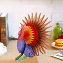 Thanksgiving Turkey Centerpiece Paper Table Decoration For Harvest Party