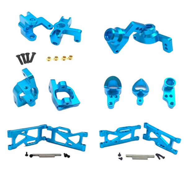 6x 1:14 Scale RC Car Parts Kit Replace Steering Hub Set Fits WLtoys 144001