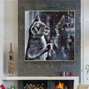 5D DIY Full Drill Diamond Painting Cat Cross Stitch Embroidery Mosaic Kit