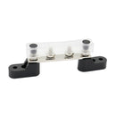 4 Post 1/4 inch Power Distribution Block Bus Bar Electrical Terminal with Cover
