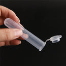 10pcs 10ml micro centrifuge tube vial clear plastic vials container snap cap0K