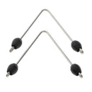 2Pcs 2.5mm Rod Wish Bone V Shape Wishbone Spearfishing Hode Adapter 9mm Terminal