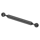8" inch Double Ball Arm Segment for Diving Underwater Housing Arm System Black
