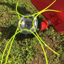 Alloy Strimmer Head Trimmer Heads String Set Grass Brush Accessory&4-line