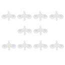 10pcs Plastic Aquarium Tank Suction Cup Clear Fish Tank Divider Sheet Holder
