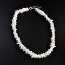 Wholesale Lot Hawaiian Jewelry White Puka Shell Necklace 18" Hippy Choker