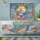 5D DIY Special Shaped Diamond Painting Religious Cross Stitch Kit Decor