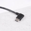 26cm left angle micro usb to type c cable otg at both ends for oppo ha-2se BX