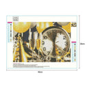 5D DIY Full Drill Diamond Painting Party Clock Cross Stitch Embroidery Kits