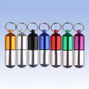 Waterproof Aluminum Medicine Pill Box Case Bottle Holder Container Keychain liau