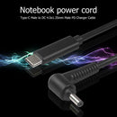 1.5m/4.9ft Type-C USB Male to DC4.0x1.35mm Male w/PD Adapter Cable for Asus PC