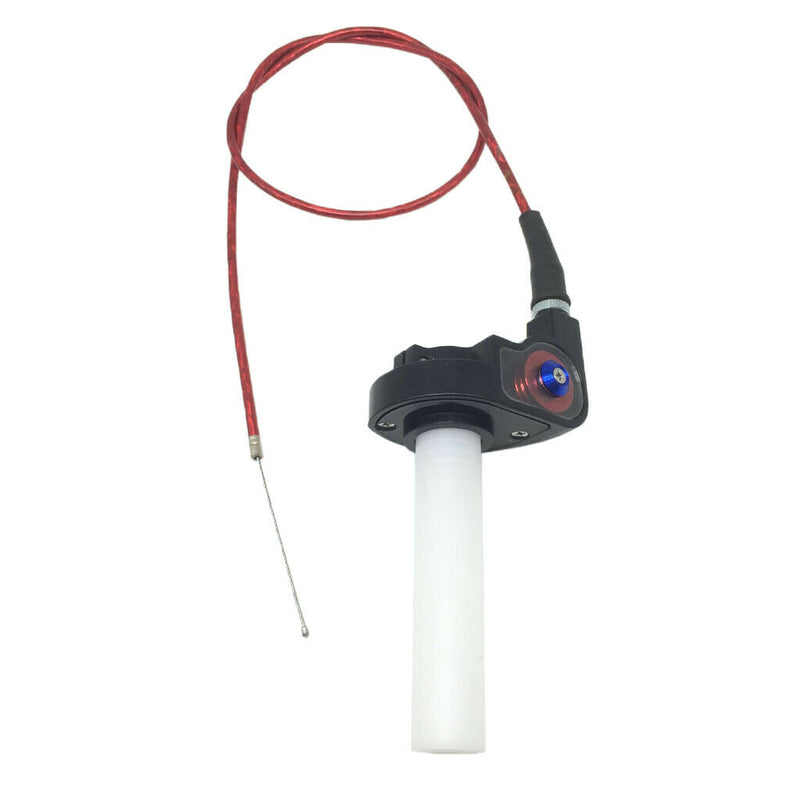 Twist Throttle Accelerator Handle Grips and Cable Set for 7/8inch 50cc 150cc