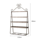 Stud Earrings Display Rack Jewelry Holder Stand Bracelet Organizer Showcase