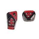 Refit Universal 3PCS Car Pedal Cover Set Foot Pads Grip Non-Slip Clutch B SOV