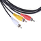 3 RCA to USB 2.0 Male A Composite Adapter Audio Video AV HDD DVR Data Cable OZ