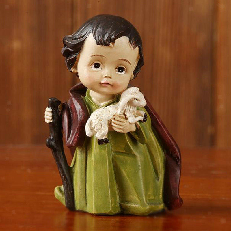 Statue Nativity Scenes Set Christmas Crib Manger Miniatures Table Decorative,