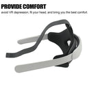 With Silicone Cover Head Pad VR Accessories Non Slip Headset for Oculus Quest 2