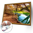 1000 Pieces DIY Paper Jigsaw Puzzle Narrow Creeks Landscape Picture Decor