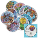 44 Card Abbey Oracle Cards Deck Guidebook Boland Magic Tarot Deck GaDDS Ew