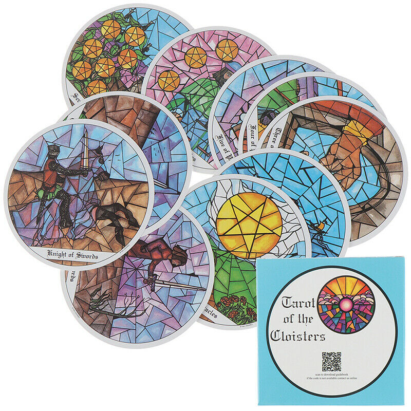 44 Card Abbey Oracle Cards Deck Guidebook Boland Magic Tarot Deck GaDDS Ew