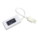 USB Power Meter Voltage Current Discharge Tester for Power Bank Charger Cable