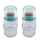 4PCS Car Auto Tire Pressure Monitor Valve Stem Caps Sensor Indicator Alert N3U7