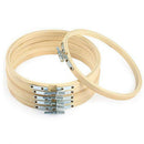 17.78 Cm Embroidery Hoop,Bulk Bamboo Ring Cross-Stitch Ring,Convenient Need