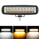 54W 18" Flood Spot Combo Work Light Waterproof Lamp Offroad LED Light Bar 2019