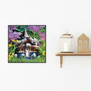 5D DIY Full Drill Diamond Painting House Tree Cross Stitch Embroidery Kit