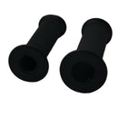 2pcs Motorcycle Handlebar Comfort Slip-on Grip Covers 22mm/0.87" Diameter