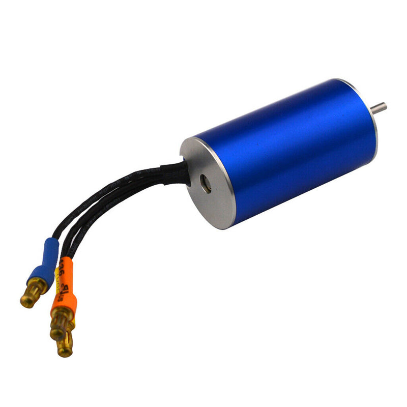 2445 3000KV Brushless Sensorless Motor for 1/12 1/14 RC Car Truck Boat